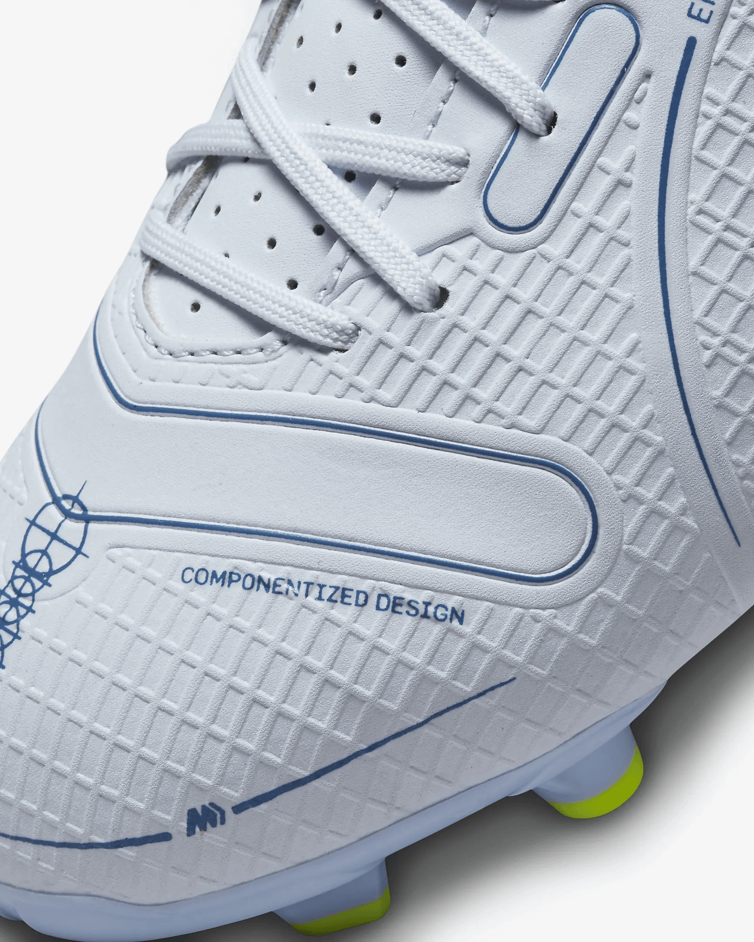 Nike JR Mercurial Vapor 14 Academy FG-MG - Grey-Blue (Detail 2)