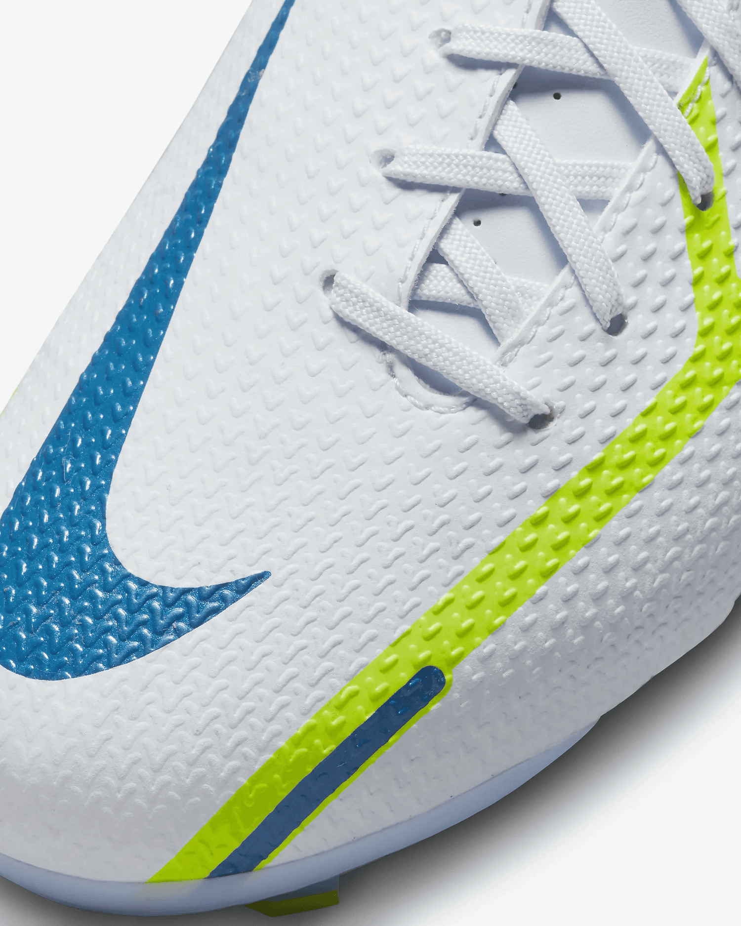 Nike JR Phantom GT2 Academy FG-MG - Grey-Blue (Detail 2)