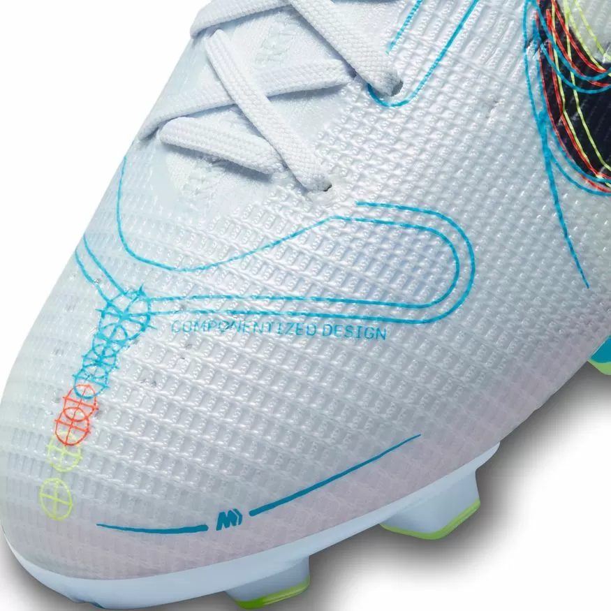 Nike JR Superfly 8 Pro FG - Grey-Blue (Detail 2)