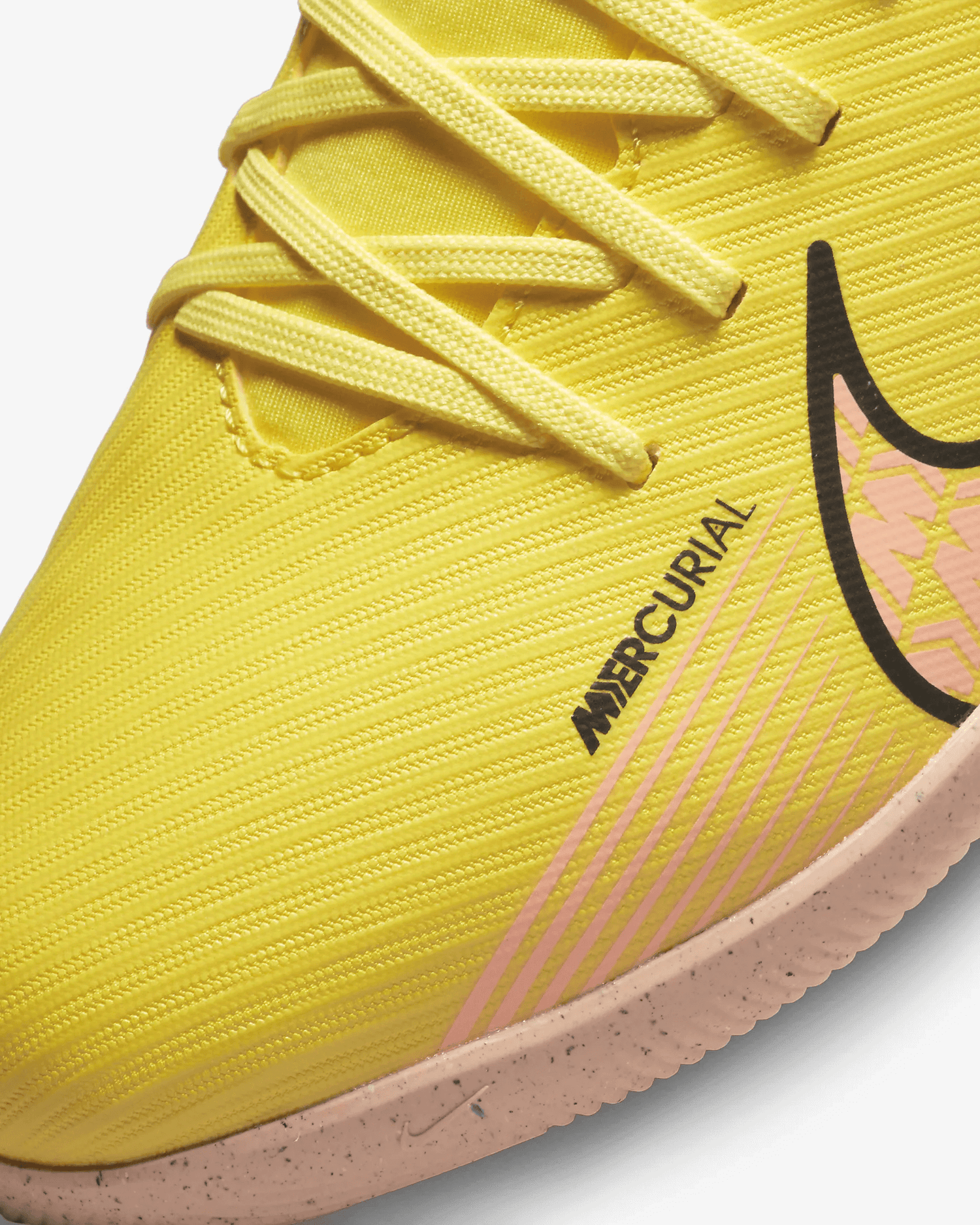 Nike JR Superfly 9 Club Indoor Yellow-Sunset Glow (Detail 1)