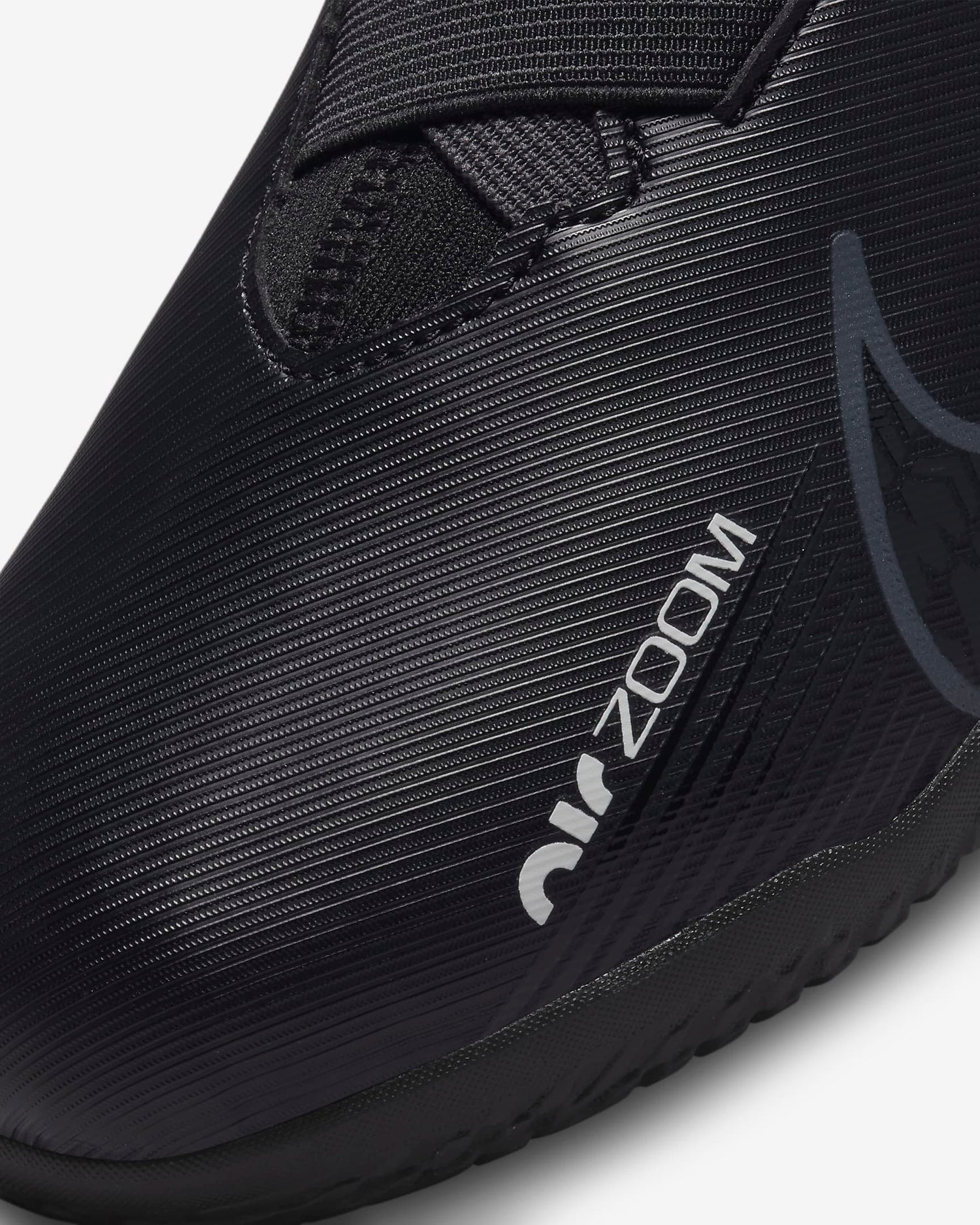 Nike JR Zoom Superfly 9 Academy Indoor - Black-Grey (Detail 1)