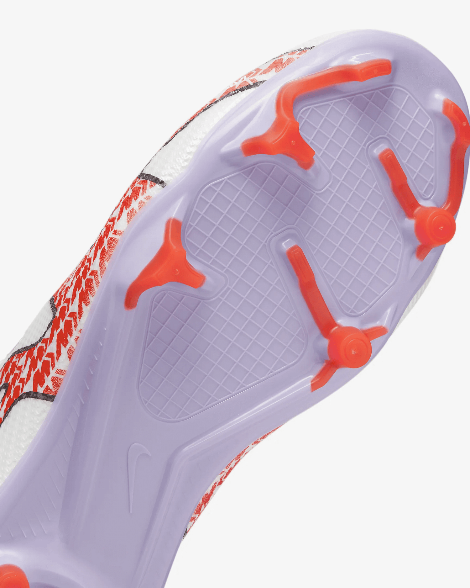 Nike JR Zoom Superfly 9 Pro FG - White-Red-Purple (Detail 1)