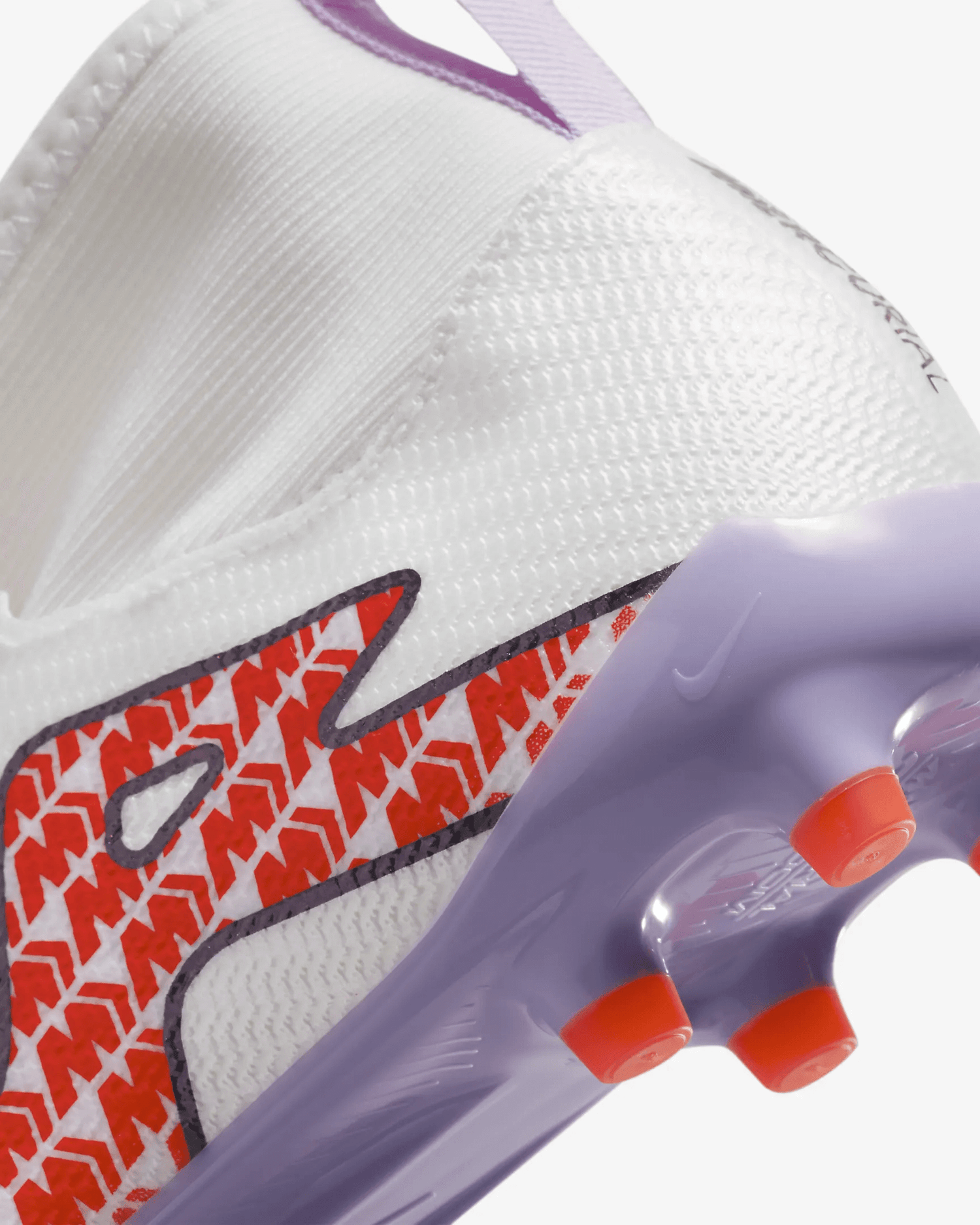 Nike JR Zoom Superfly 9 Pro FG - White-Red-Purple (Detail 3)