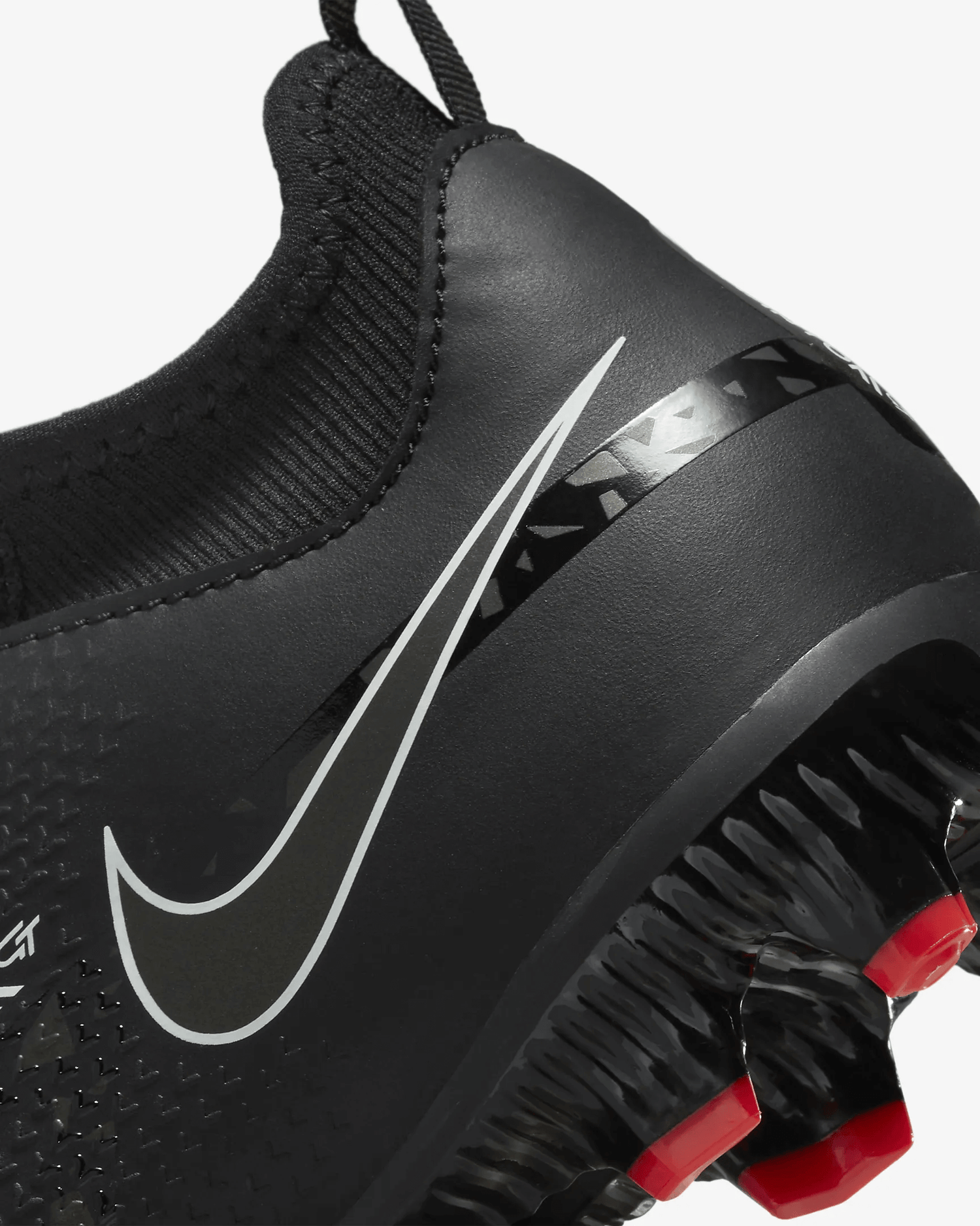 Nike Jr Phantom GT2 Academy DF FGMG - Black-Smoke Grey (Detail 3)