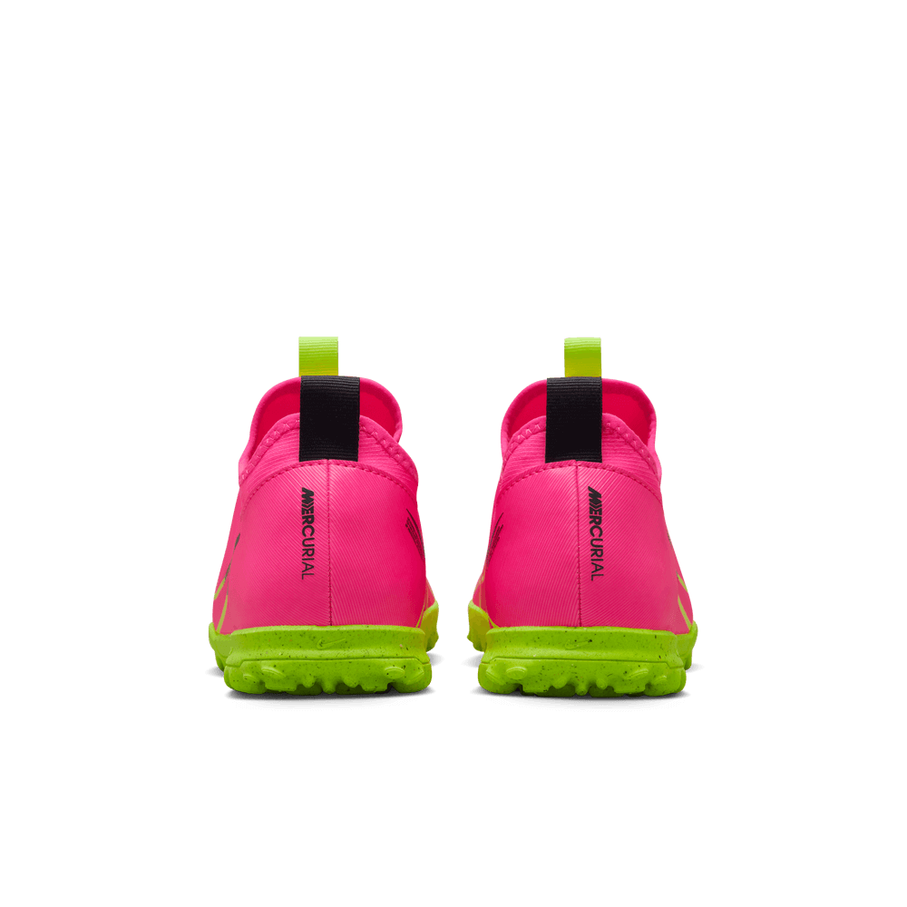 Nike Jr Zoom Vapor 15 Academy Turf - Luminous (SU23) (Pair - Back)