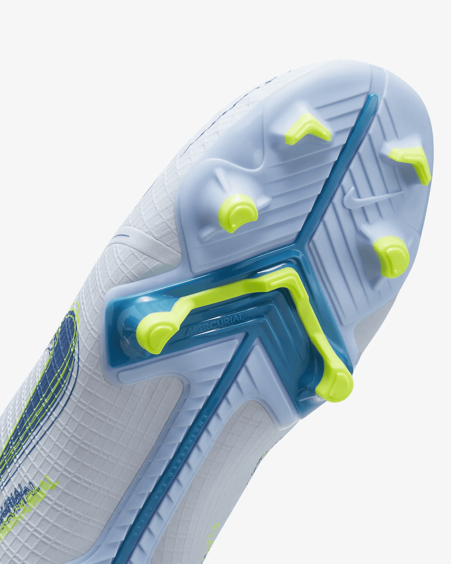 Nike Kids Mercurial Vapor 14 Academy FG-MG - Grey-Blue (Detail 1)