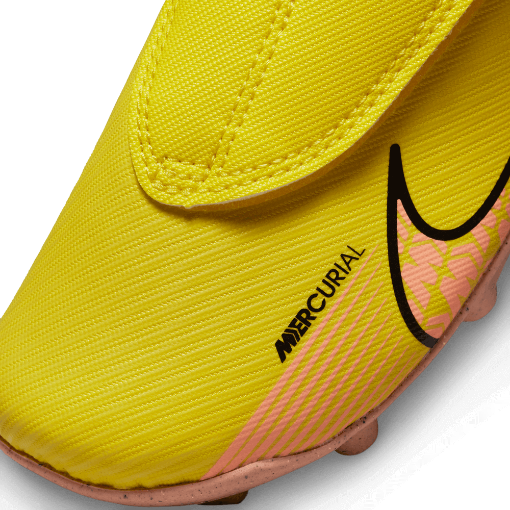 Nike Kids Vapor 15 Club MG PS (V) - Yellow Strike-Sunset Glow (Detail 2)