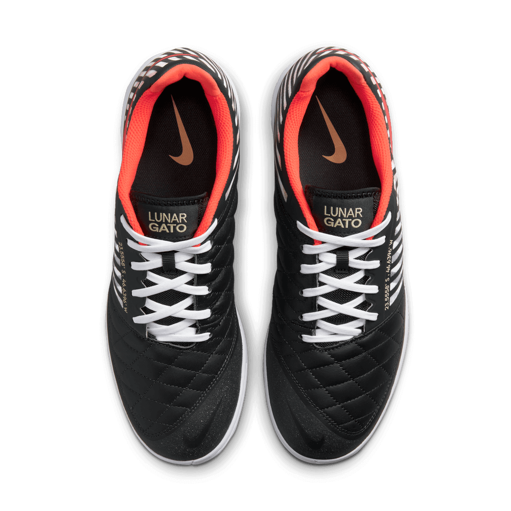 Nike Lunargato ll - Black - Red (Pair - Top)