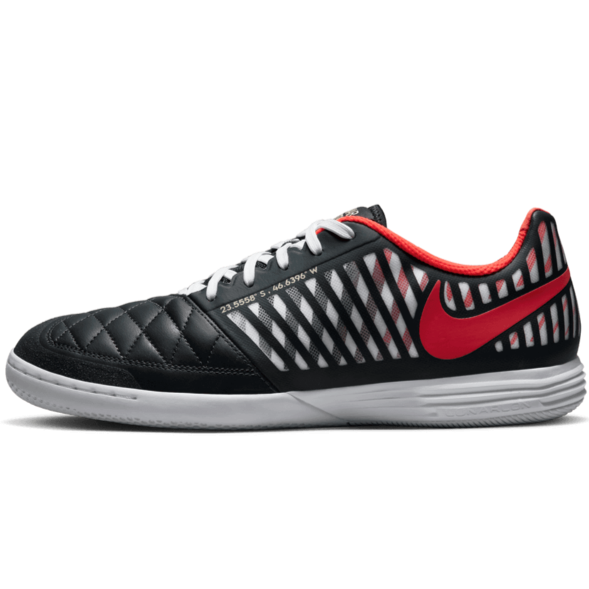 Nike Lunargato ll - Black - Red (Side 1)