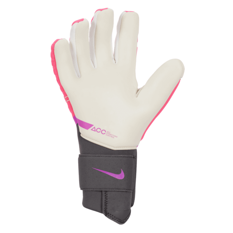 Nike Phantom Elite Goalkeeper Gloves - Hyper Pink-Iron Grey (Single - Inner)
