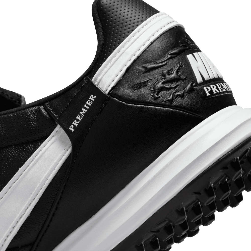 Nike Premier III Turf - Black - White (Detail 2)
