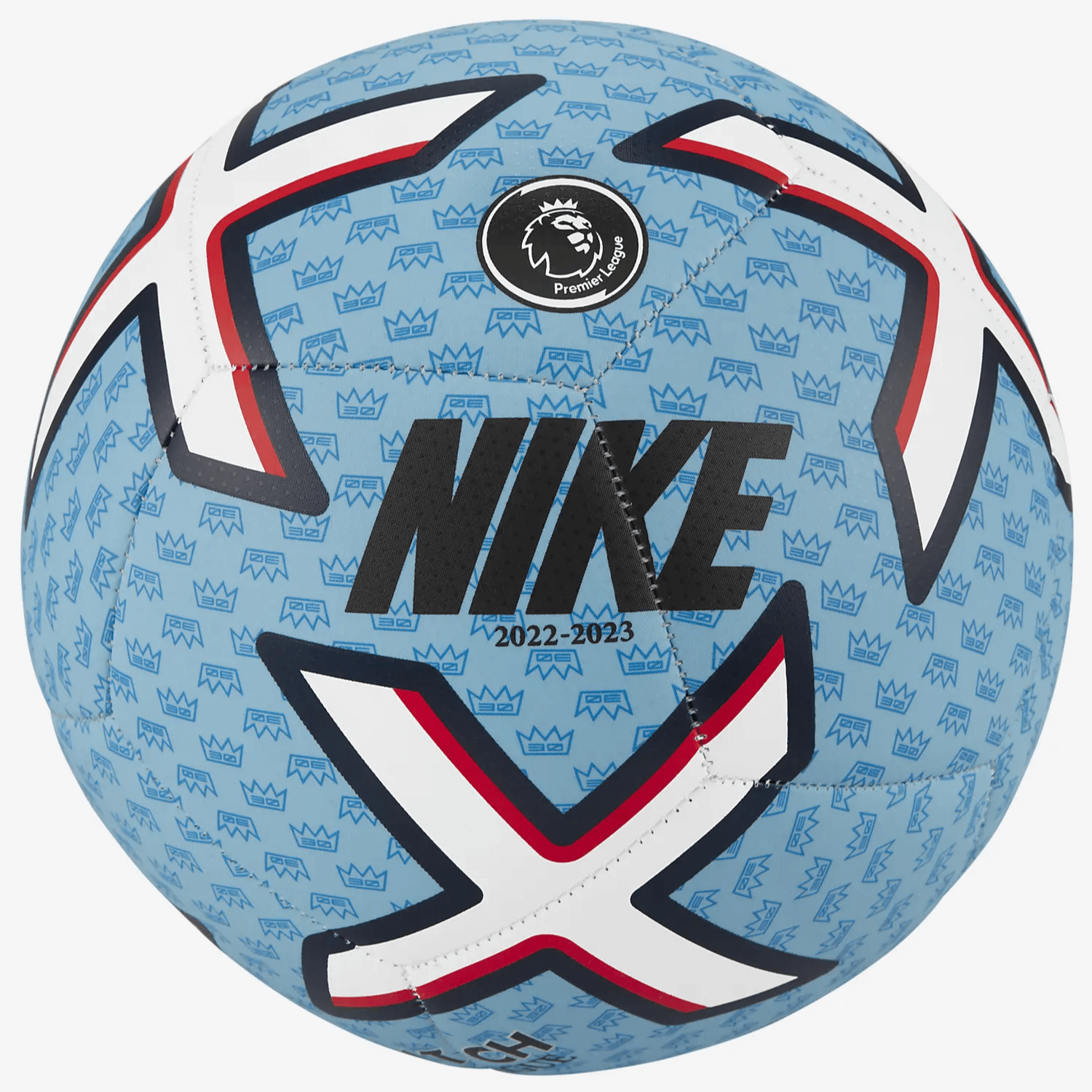 Nike Premier League Pitch Training Ball - Light Blue (Front)