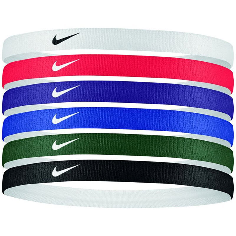 Nike Printed 6PK Hairbands - Multicolor (Front)