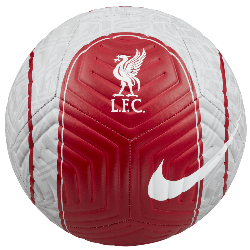 Nike SP23 Liverpool FC Strike Ball - Smoke Grey-Tough Red (Front)