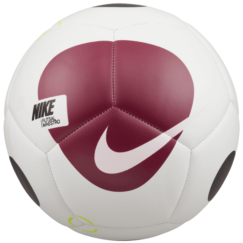 Nike SP23 Maestro Futsal Ball - White-Rosewood-Pink (Front)