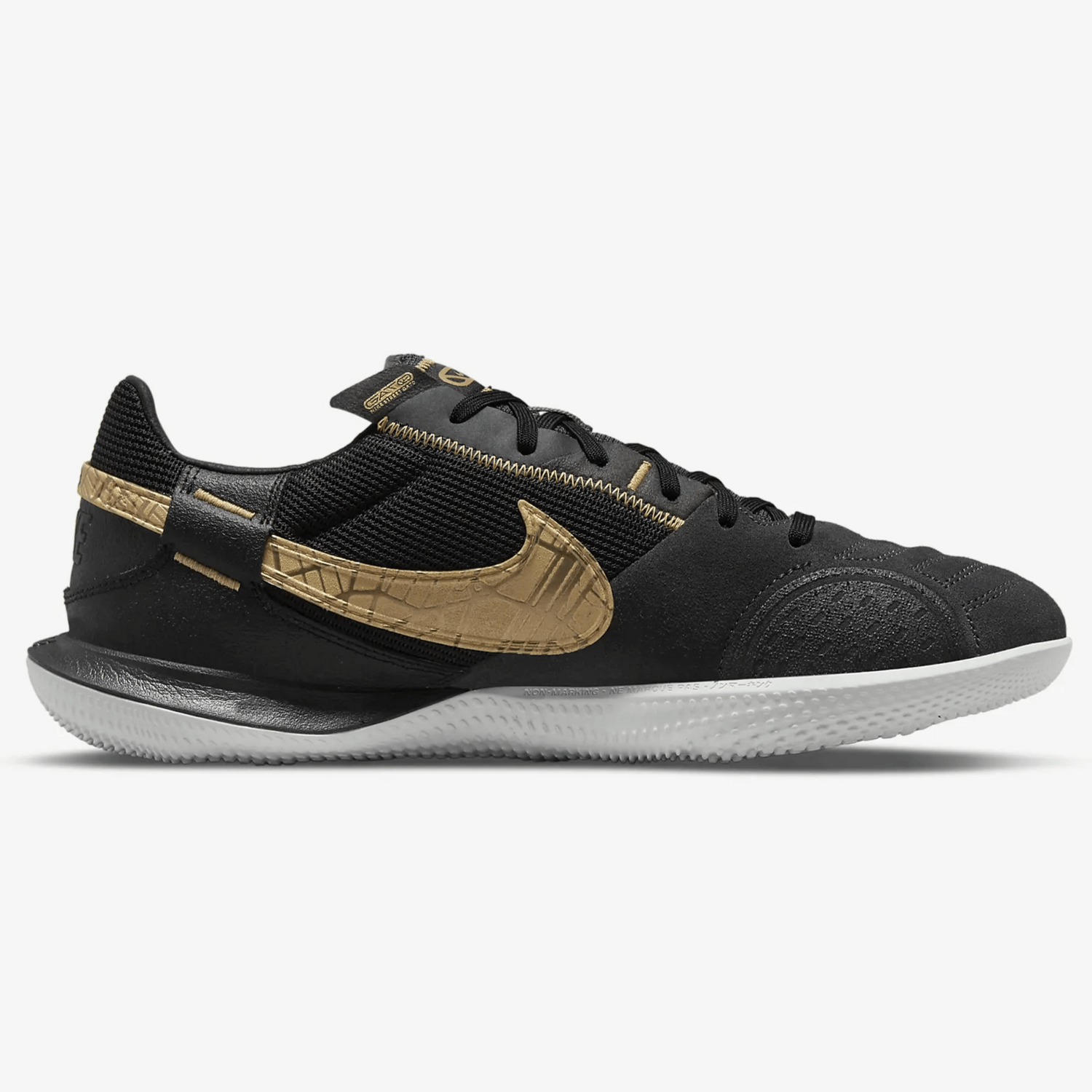 Nike Streetgato Indoor - Dark Grey-Gold (Side 2)