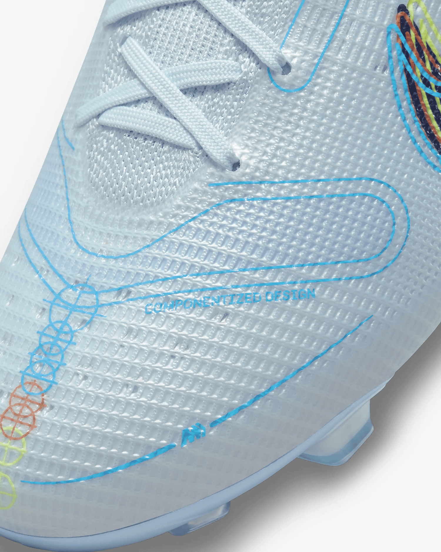 Nike Superfly 8 Elite FG - Grey-Blue (Detail 2)
