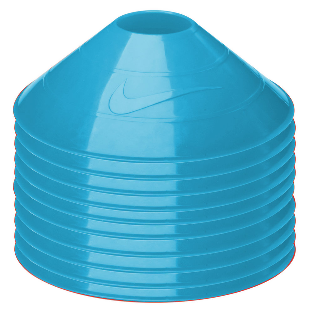 Nike Training Cones 10 Pack Blue Lagoon (Front)
