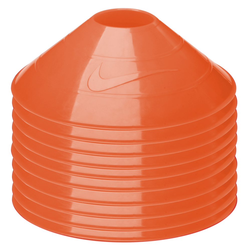 Nike Training Cones 10 Pack Total Orange (Front)