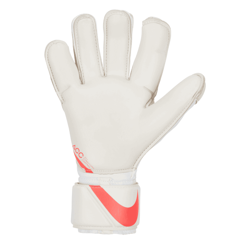 Nike Vapor Grip3 Goalkeeper Gloves - White-Blue-Hot Punch (Single - Inner)