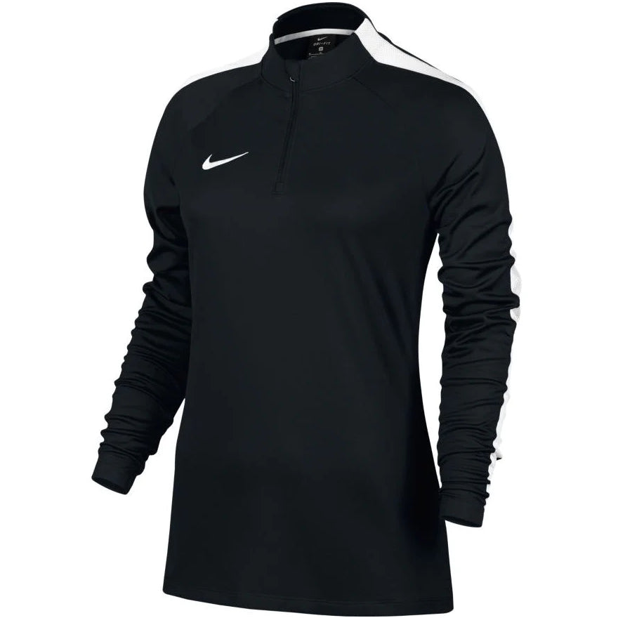 Nike Women's Academy  Drill Top Black (Front)