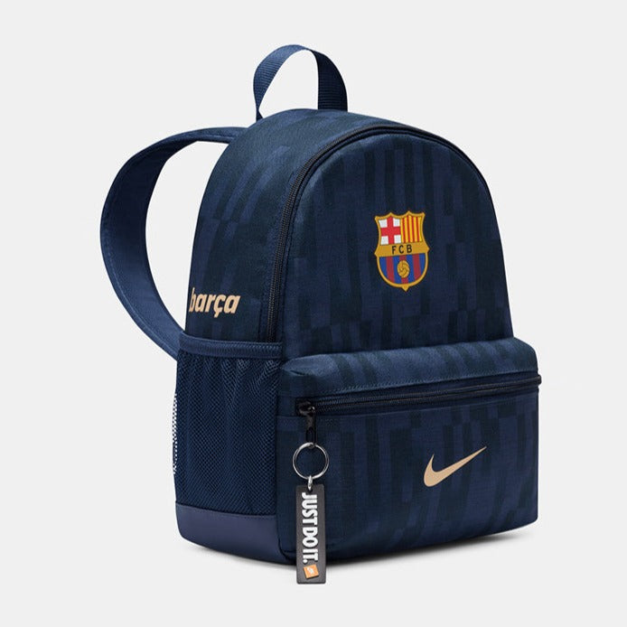 Nike Youth FC Barcelona Mini Backpack - Midnight Navy (Side)