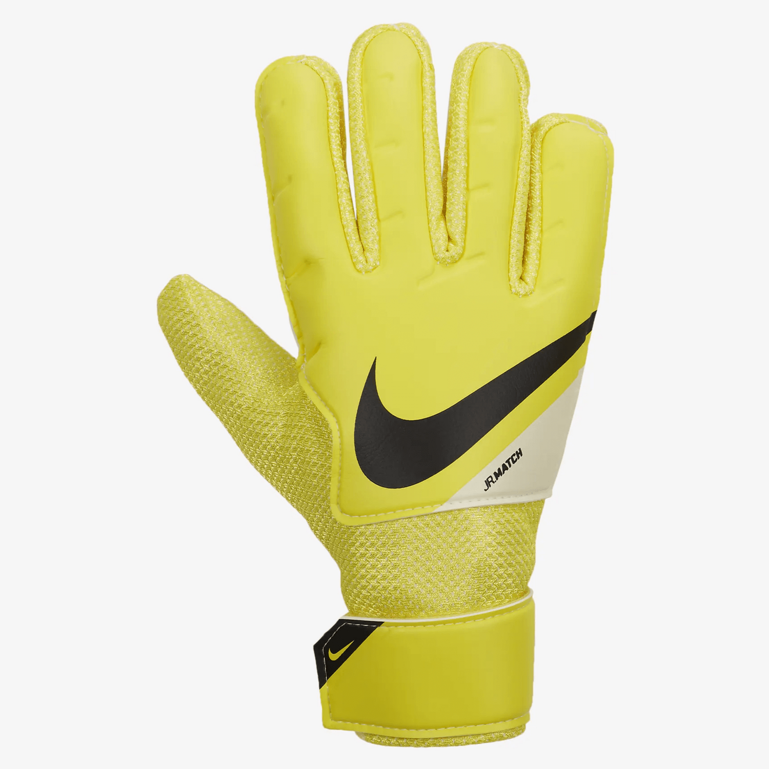 Nike Youth Match Goalkeeper Gloves Yellow-Black (Single - Outer)