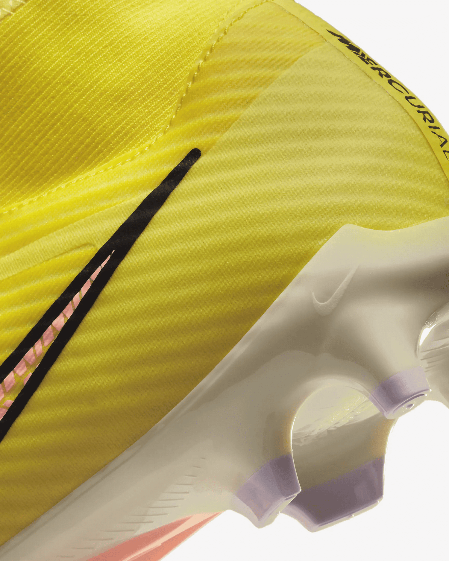 Nike Zoom Superfly 9 Academy FG-MG - Yellow Strike-Sunset Glow (Detail 3)