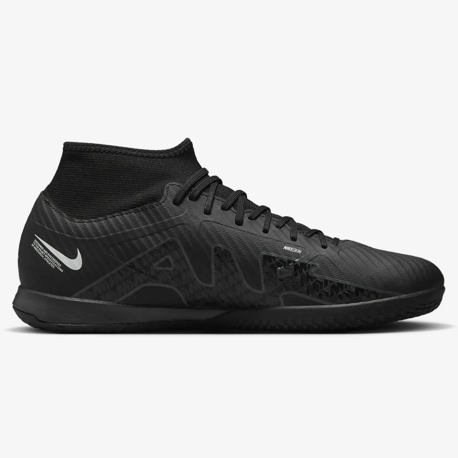 Nike Zoom Superfly 9 Academy Indoor - Black-Grey (Side 2)