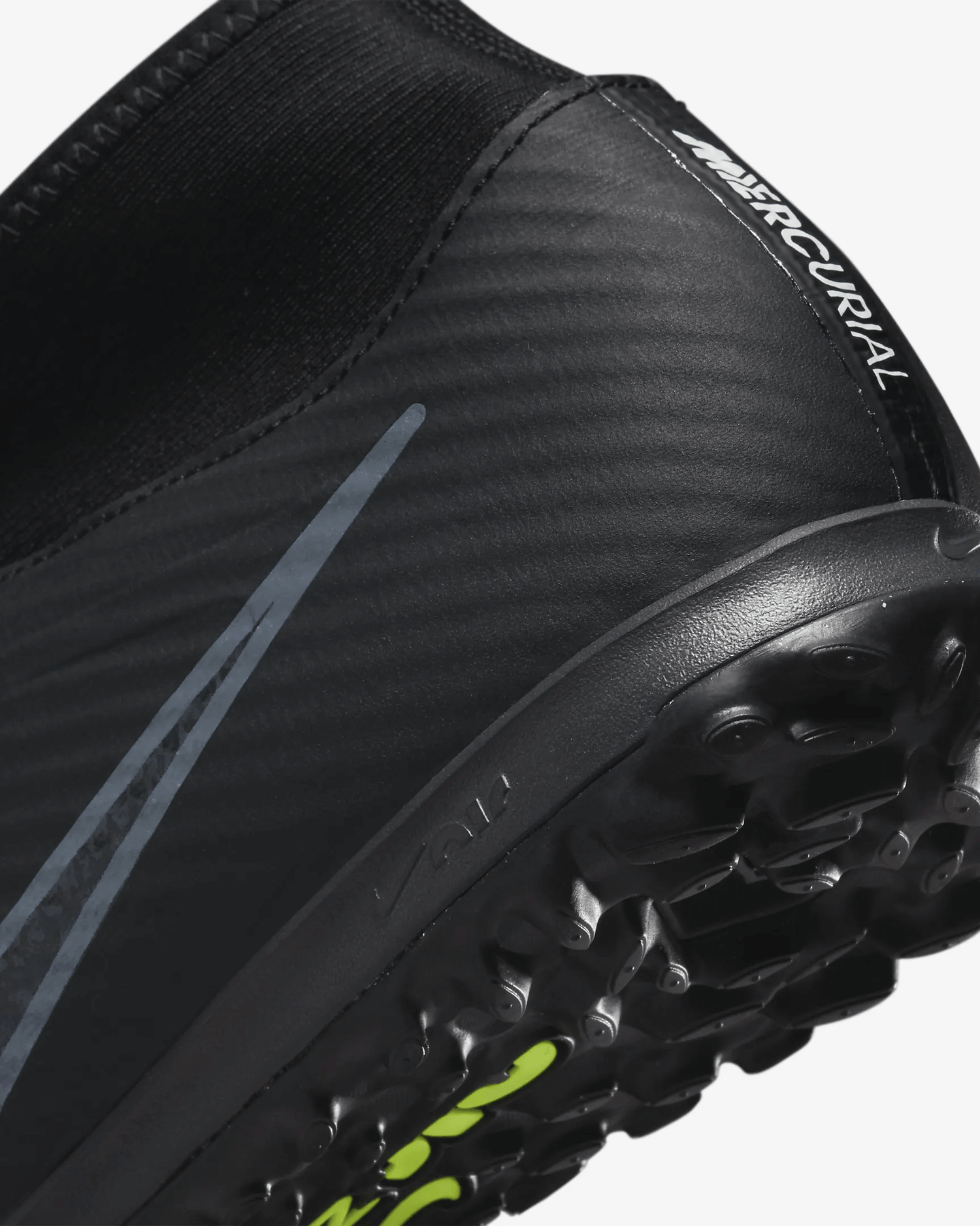 Nike Zoom Superfly 9 Academy Turf - Black-Smoke Grey (Detail 2)