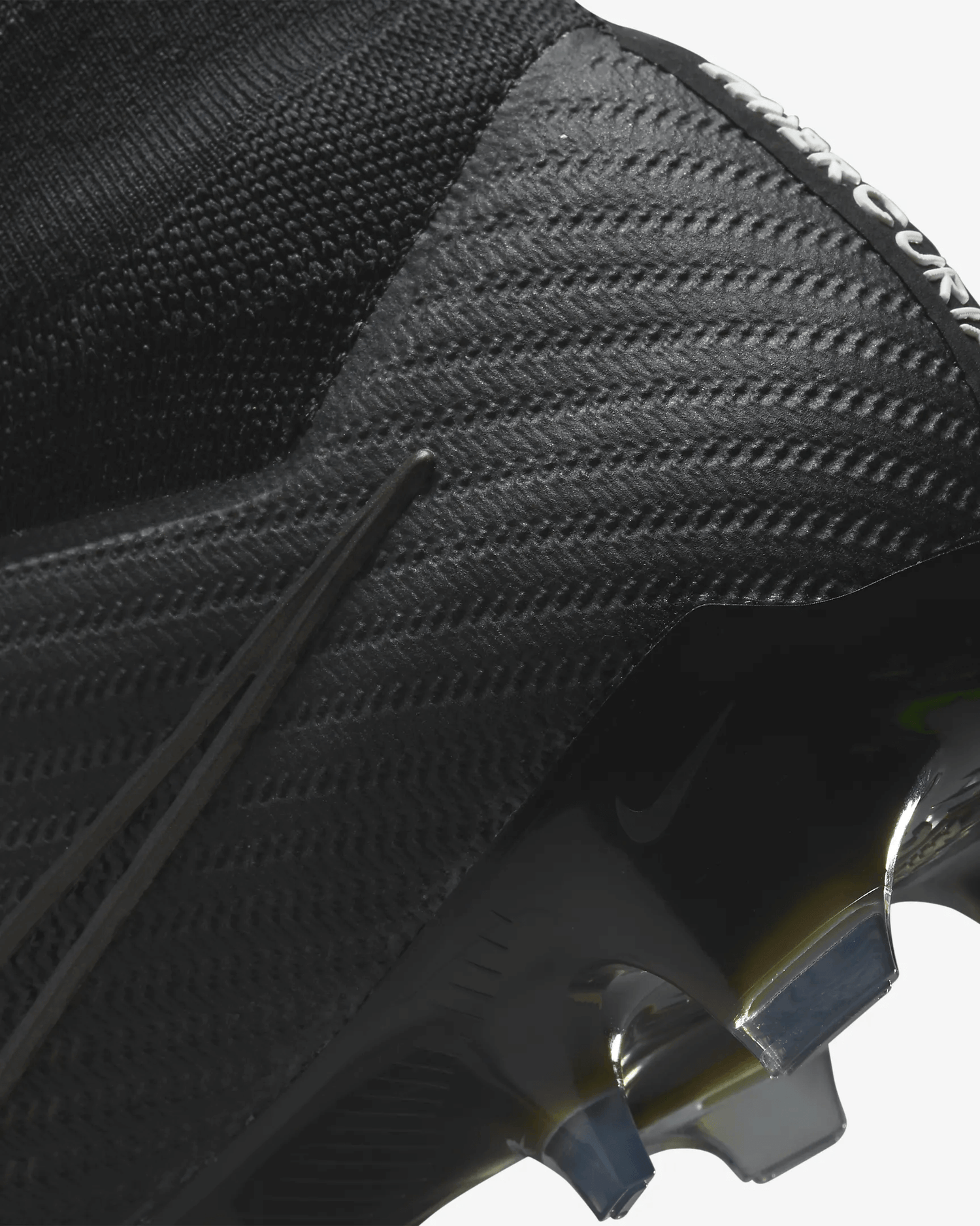 Nike Zoom Superfly 9 Elite FG - Black-Smoke Grey (Detail 3)
