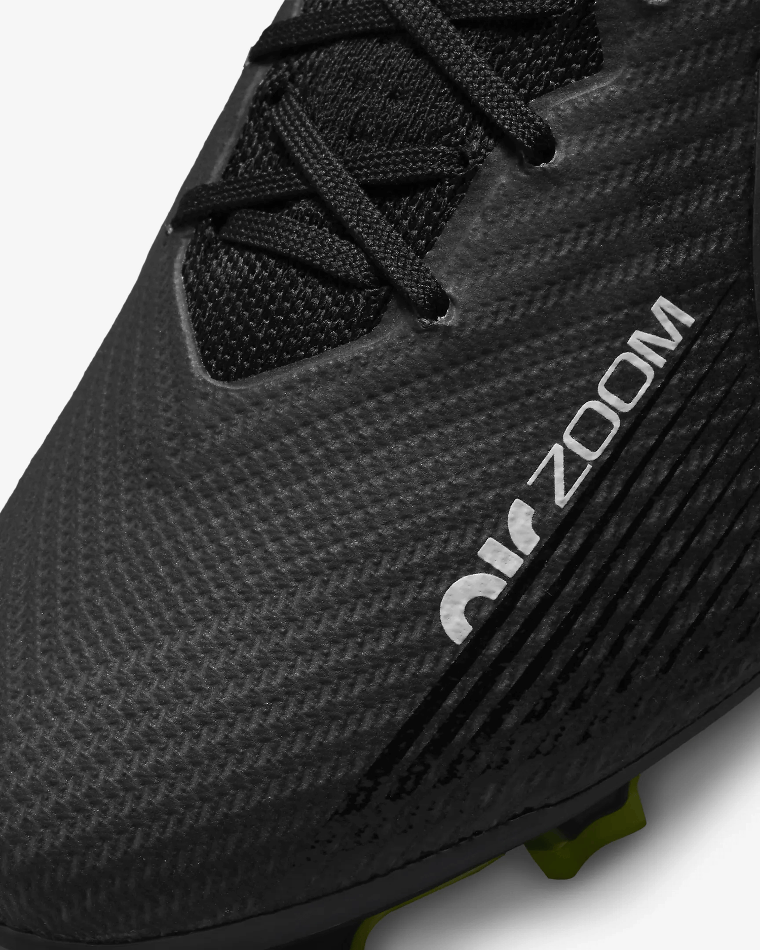 Nike Zoom Vapor 15 Elite FG - Black-Smoke Grey (Detail 2)