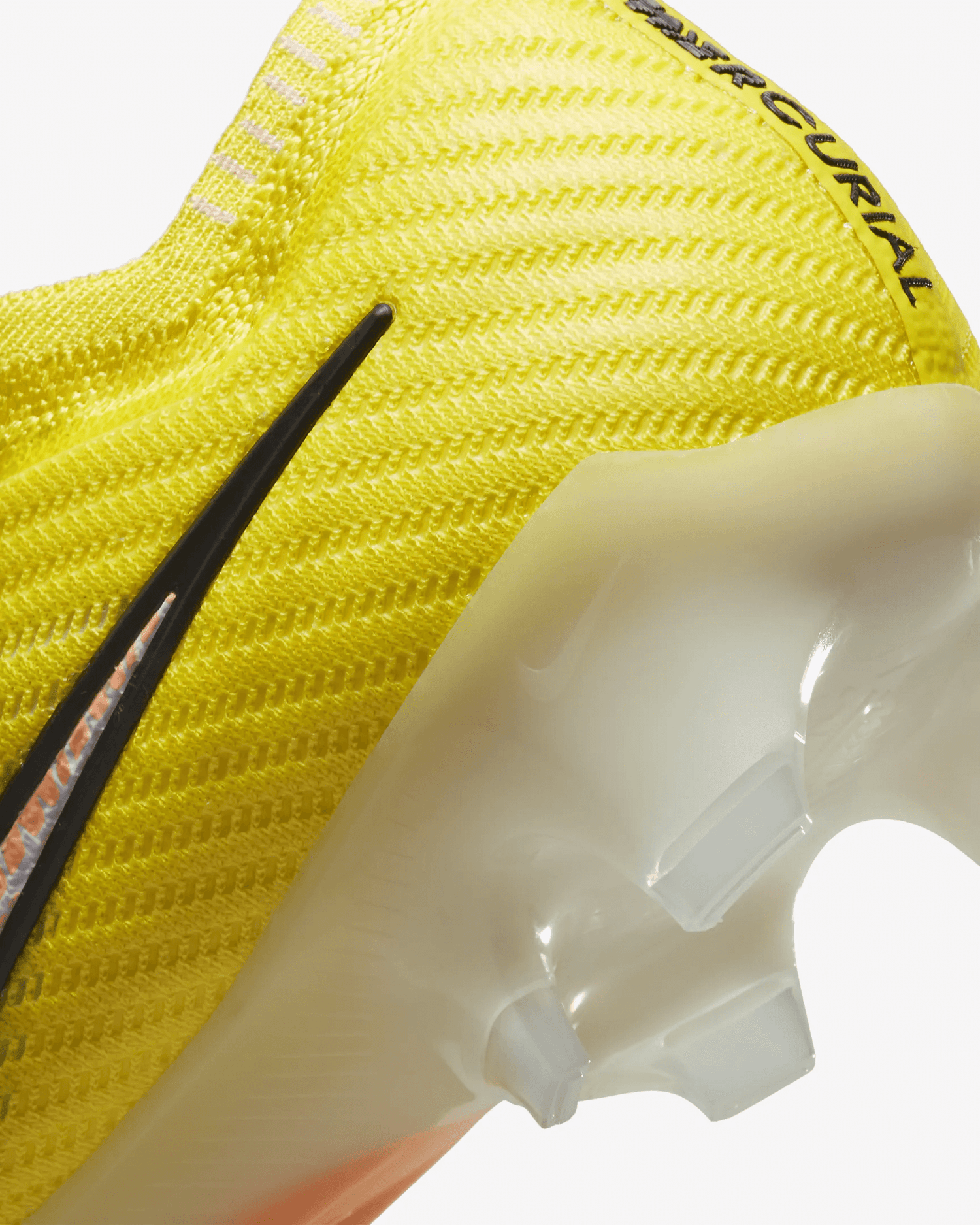 Nike Zoom Vapor 15 Elite FG - Yellow Strike-Sunset Glow (Detail 3)