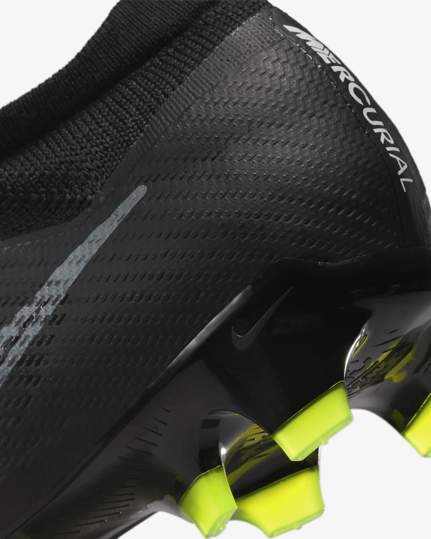 Nike Zoom Vapor 15 Pro FG - Black-Smoke Grey (Detail 3)