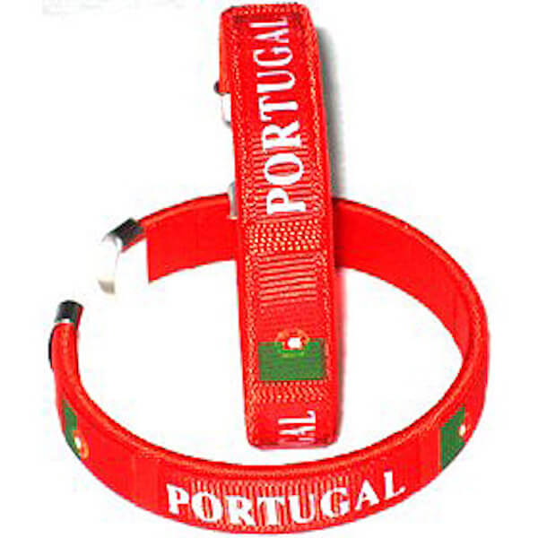 Portugal "C" Bracelet - Red (Front)