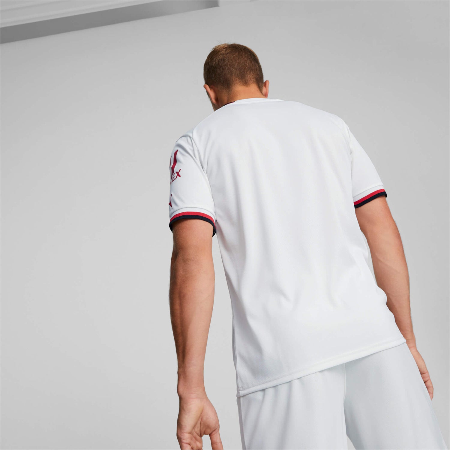 Puma 2022-23 AC Milan Away Jersey - White (Model - Back)
