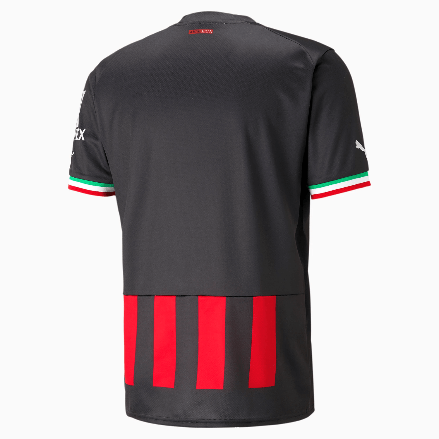 Puma 2022-23 AC Milan Home Jersey Red-Black (Back)