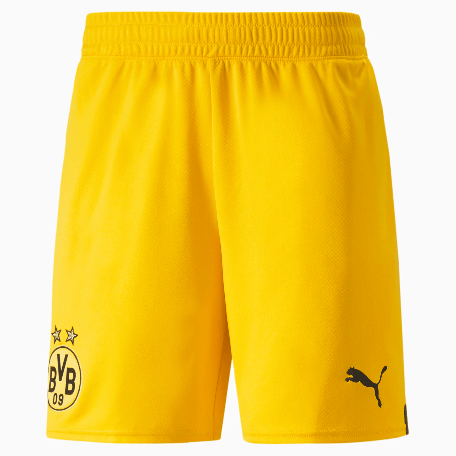 Puma 2022-23 Borussia Dortmund Shorts - Cyber Yellow (Front)