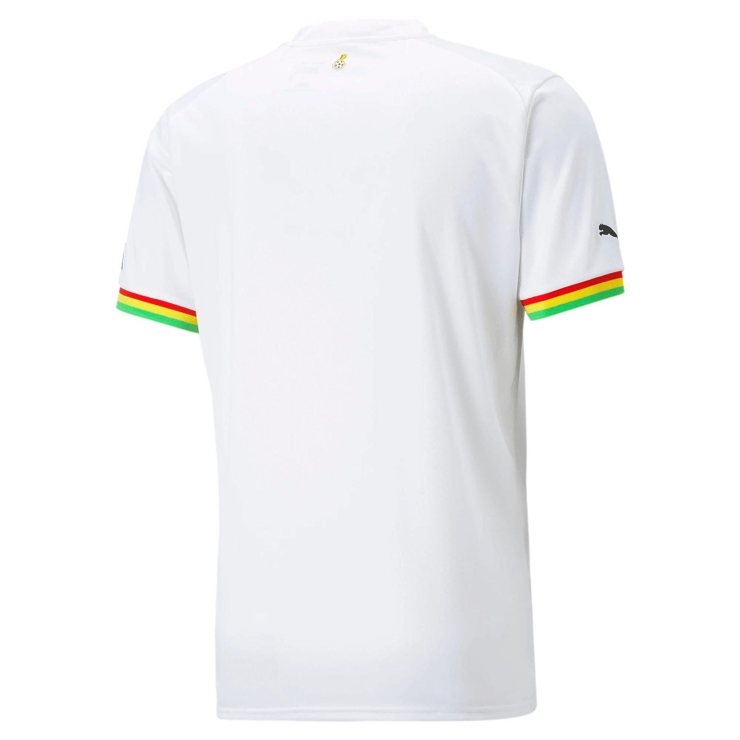 Puma 2022-23 Ghana Home Jersey - White (Back)