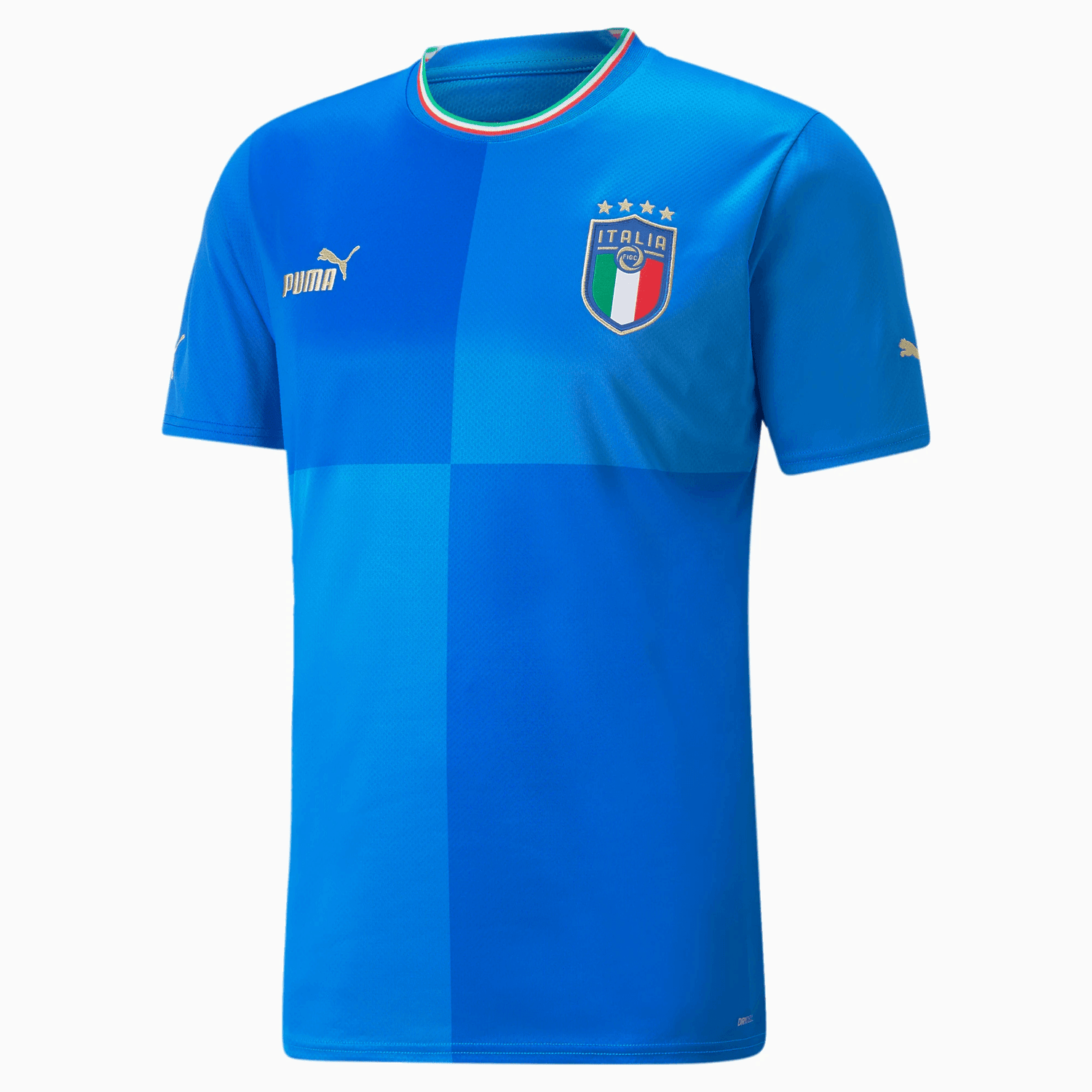 Puma 2022-23 Italy Home Jersey Ignite Blue-Ultra Blue (Front)