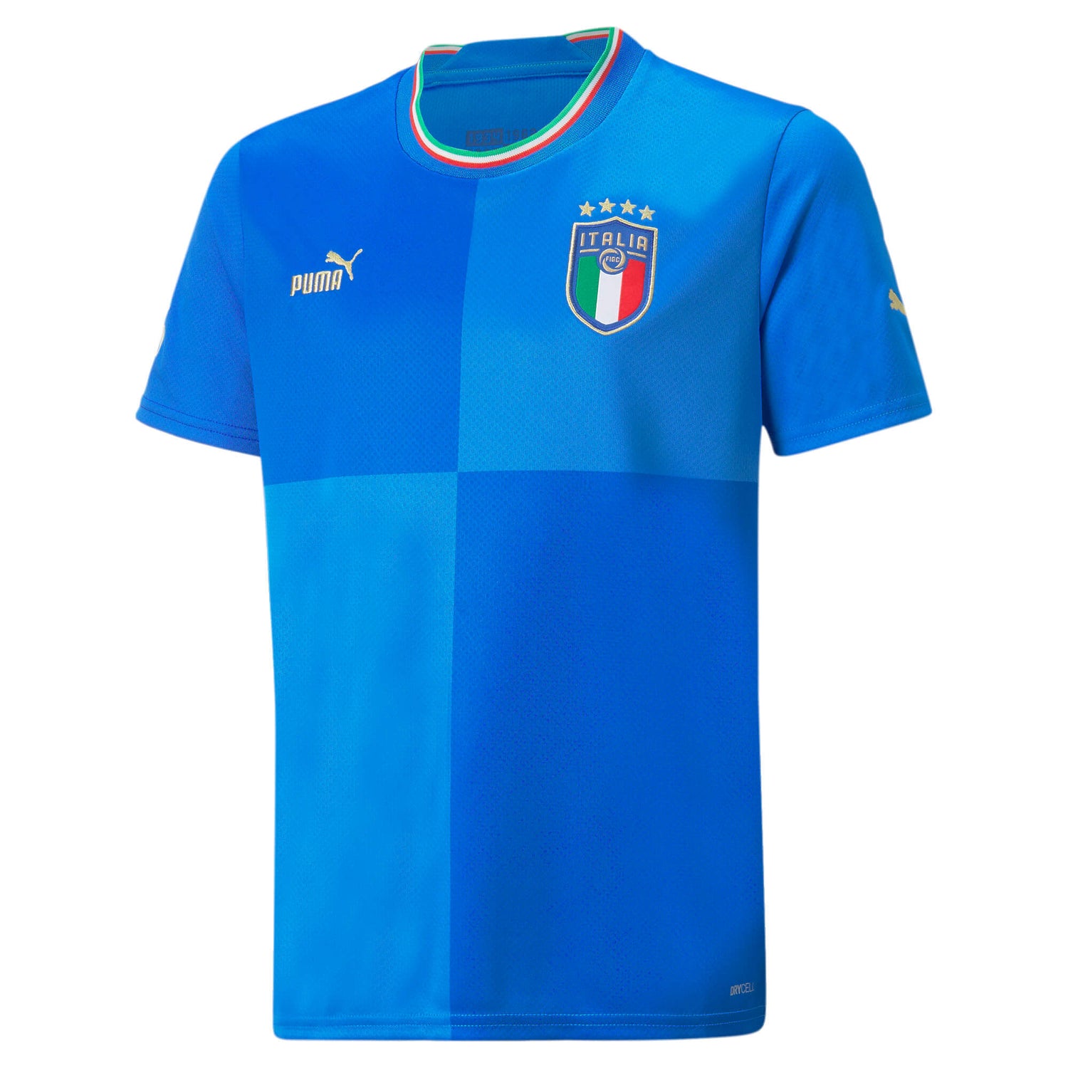 Puma 2022-23 Italy Home Youth Jersey Ignite Blue-Ultra Blue (Front)
