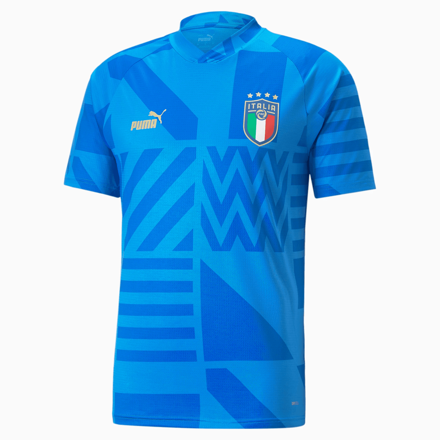 Puma 2022-23 Italy Pre-Match Jersey - Blue (Front)