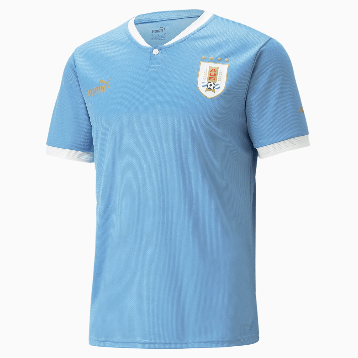 Puma 2022-23 Uruguay Home Jersey - Light Blue (Front)