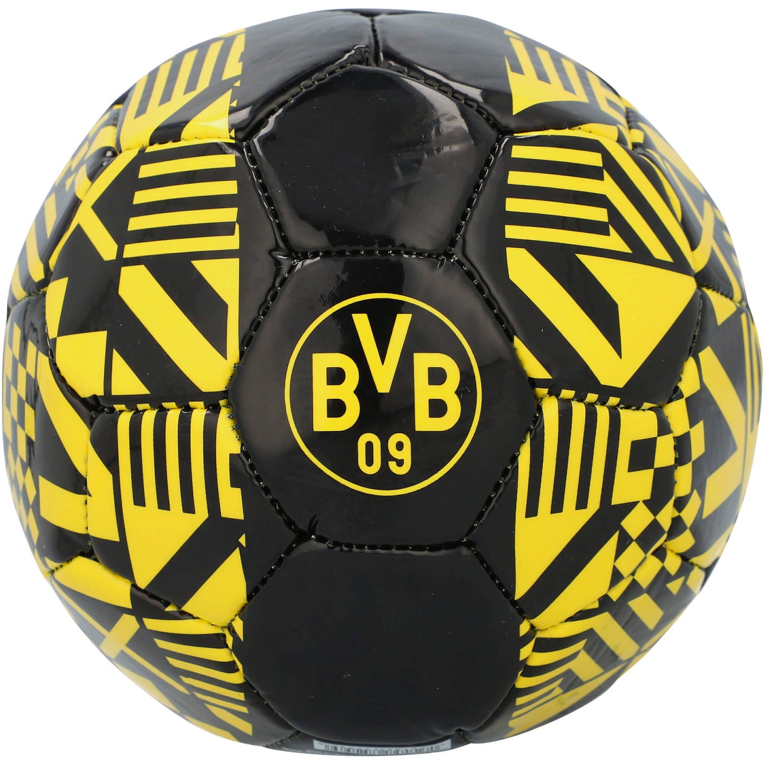 Puma Borussia Dortmund FtblCulture UBD Ball - Puma Black-Cyber Yellow (Front)