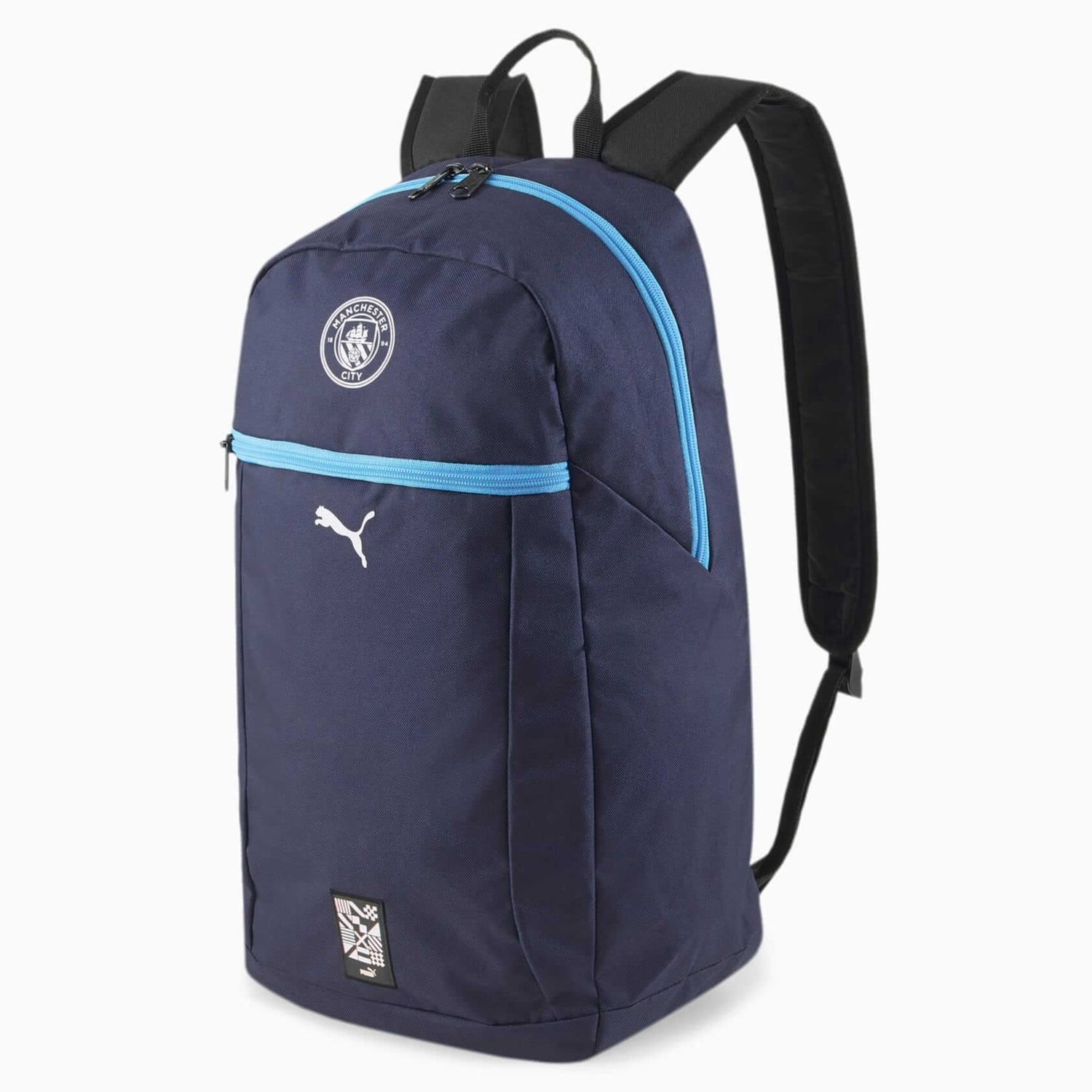 Puma Manchester City 2022-23 Culture Backpack Sky Blue Navy-Sky (Front)