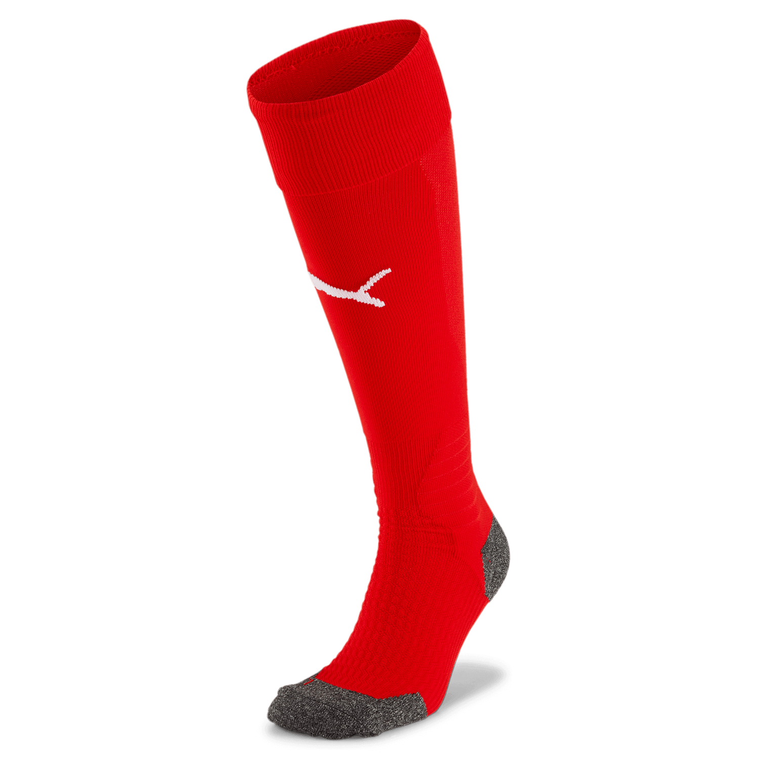 Puma Team Liga Socks Red-White (Lateral)