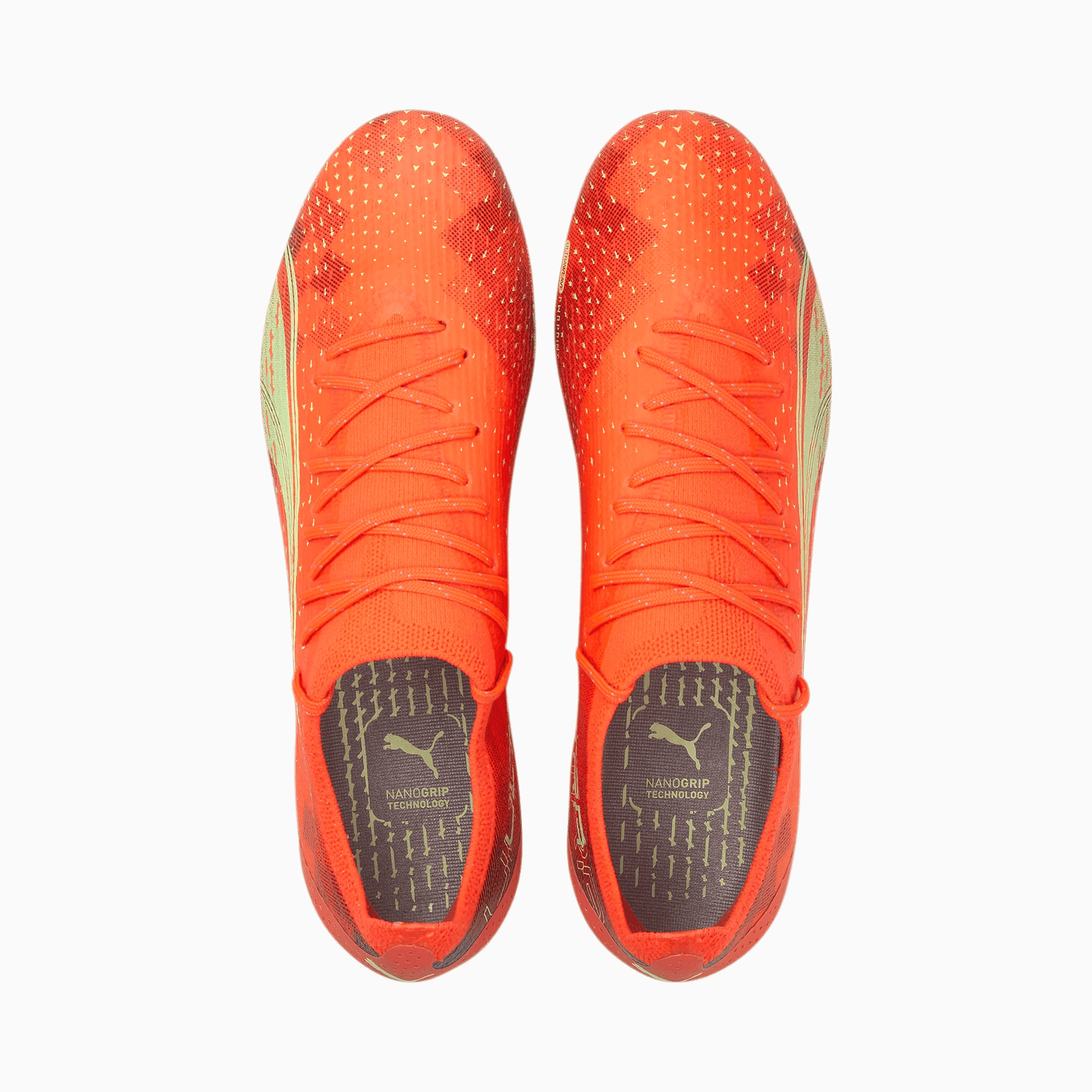 Puma Ultra Ultimate FG/AG - Coral-Fizzy Light (Pair - Top)