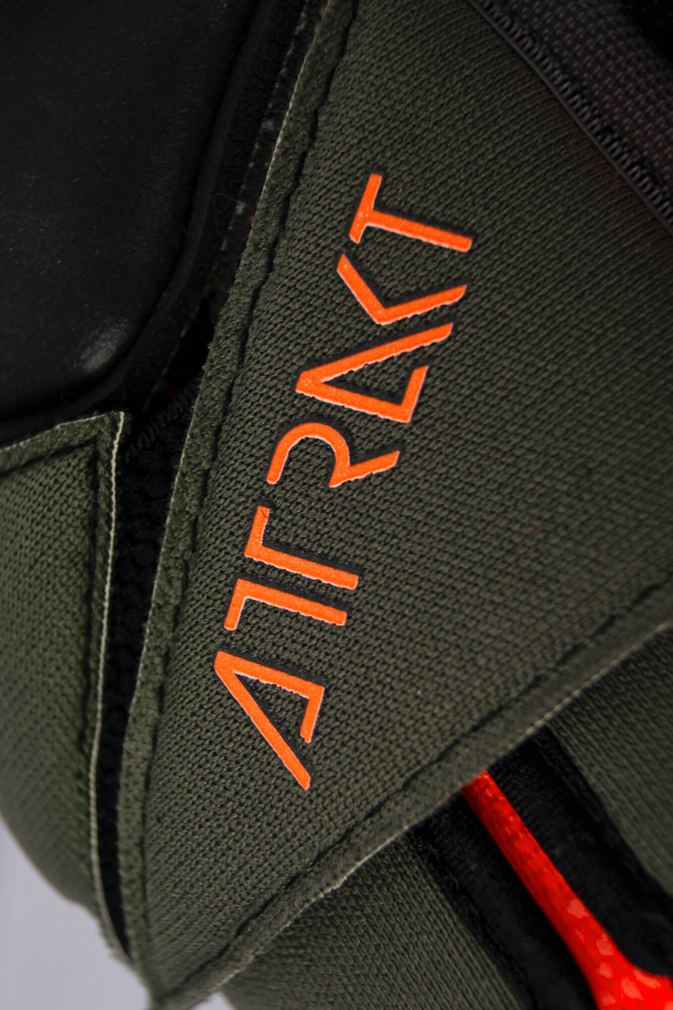 Reusch Attrakt Duo Evolution AdaptiveFlex Goalkeeper Gloves - Desert Green-Shocking Orange (Detail 5)