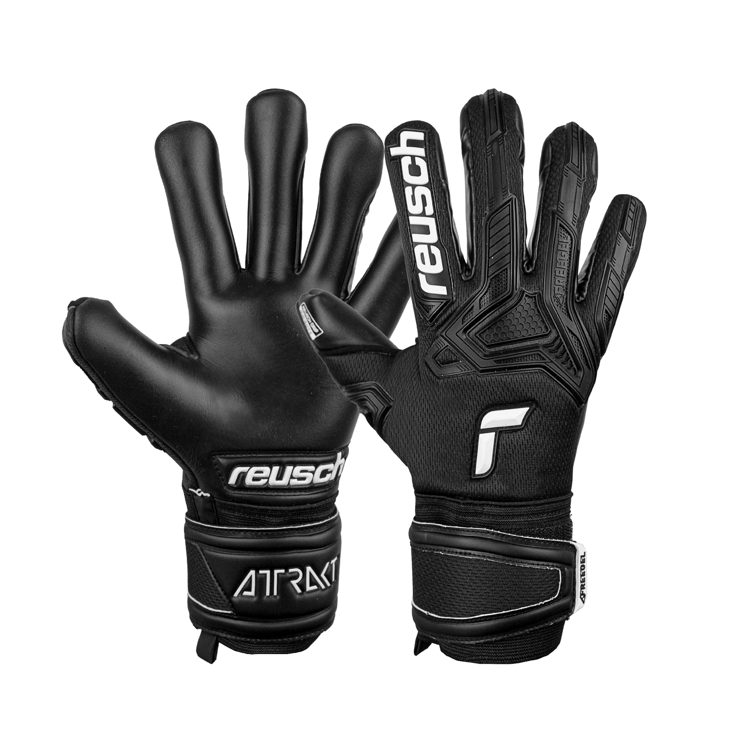 Reusch Attrakt Freegel Infinity FS Goalkeeper Glove - Black (Pair)