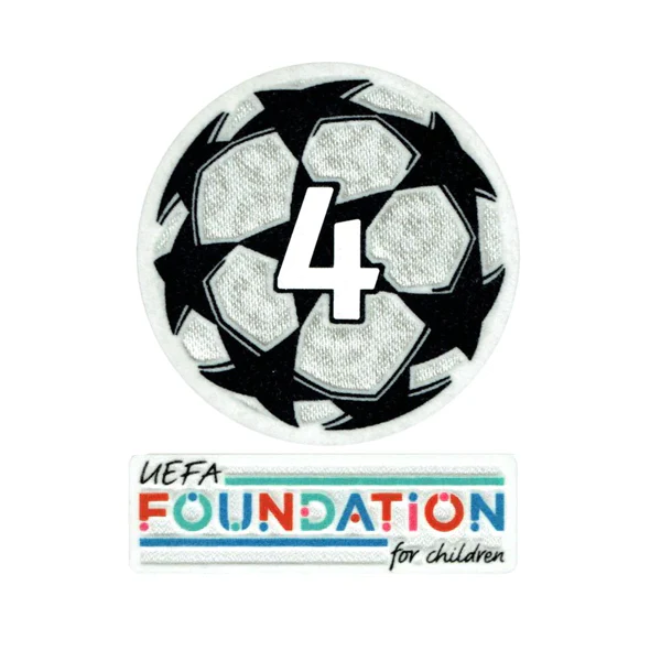 UEFA 21/22 Ajax Champion League Patch Set (Foundation Patch Included)